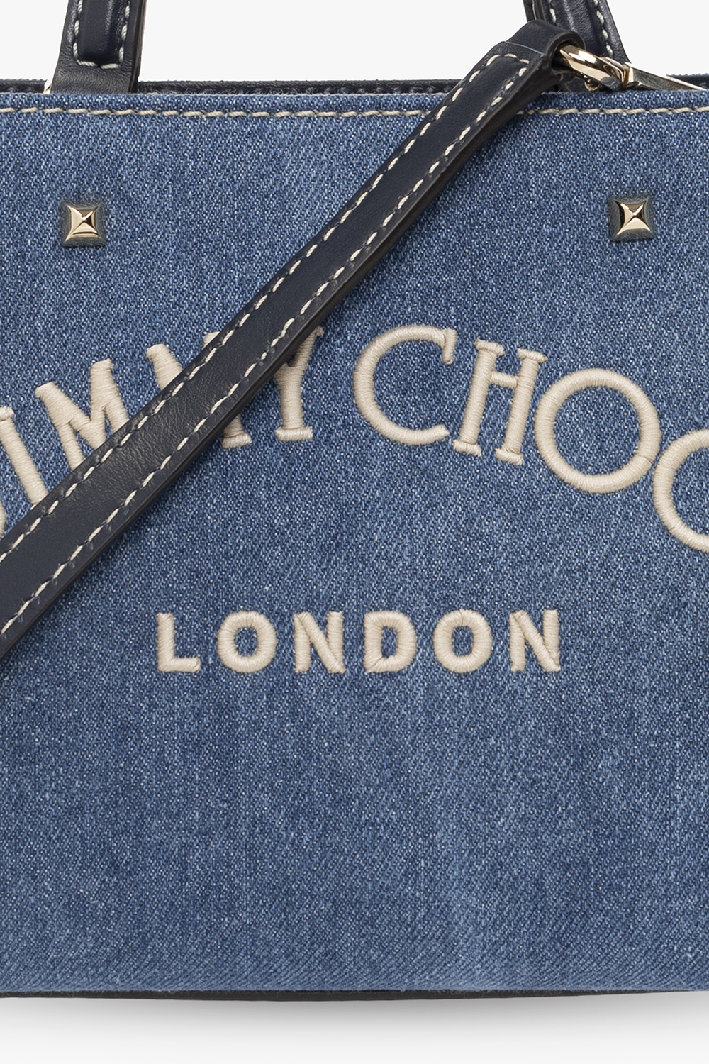 Great travel bag - Blue 'Varenne' denim shoulder bag Jimmy
